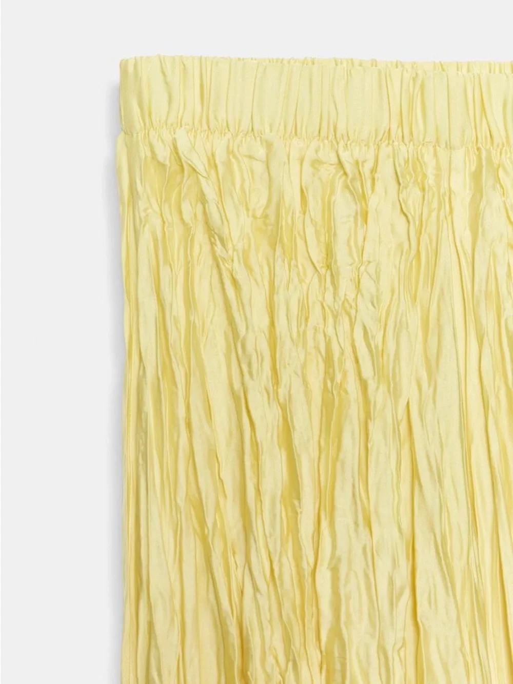 ZARA ZW COLLECTION PLEATED LONG SKIRT